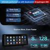 XTRONS 12.3 Inch Android 14 Qualcomm Snapdragon 680 Car Stereo for BMW X3 F25 / X4 F26 (2014-2016) NBT System, IPS Touch Screen 8+128GB Car Radio GPS Navigation Support Wireless CarPlay Android Auto view 4