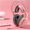 HOUDISAM Over-Ear Headphones with Microphone, Lightweight Foldable & Portable Stereo Bass Headphones(Gray) view 2
