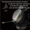 HOUDISAM Over-Ear Headphones with Microphone, Lightweight Foldable & Portable Stereo Bass Headphones(Gray) view 4