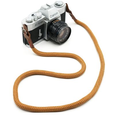 Yardenfun Fashionable Camera Strap Stylish Strap for and -single Cameras Comfortable and Coffee Color Design