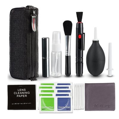 10 - in - 1 Camera Lens Cleaning Kit - Camera Lens Cleaner and Camera Accessories, Including Lens Blower/Swabs/Cleaning Cloth/Cleaning Pen/Cleaning Brush