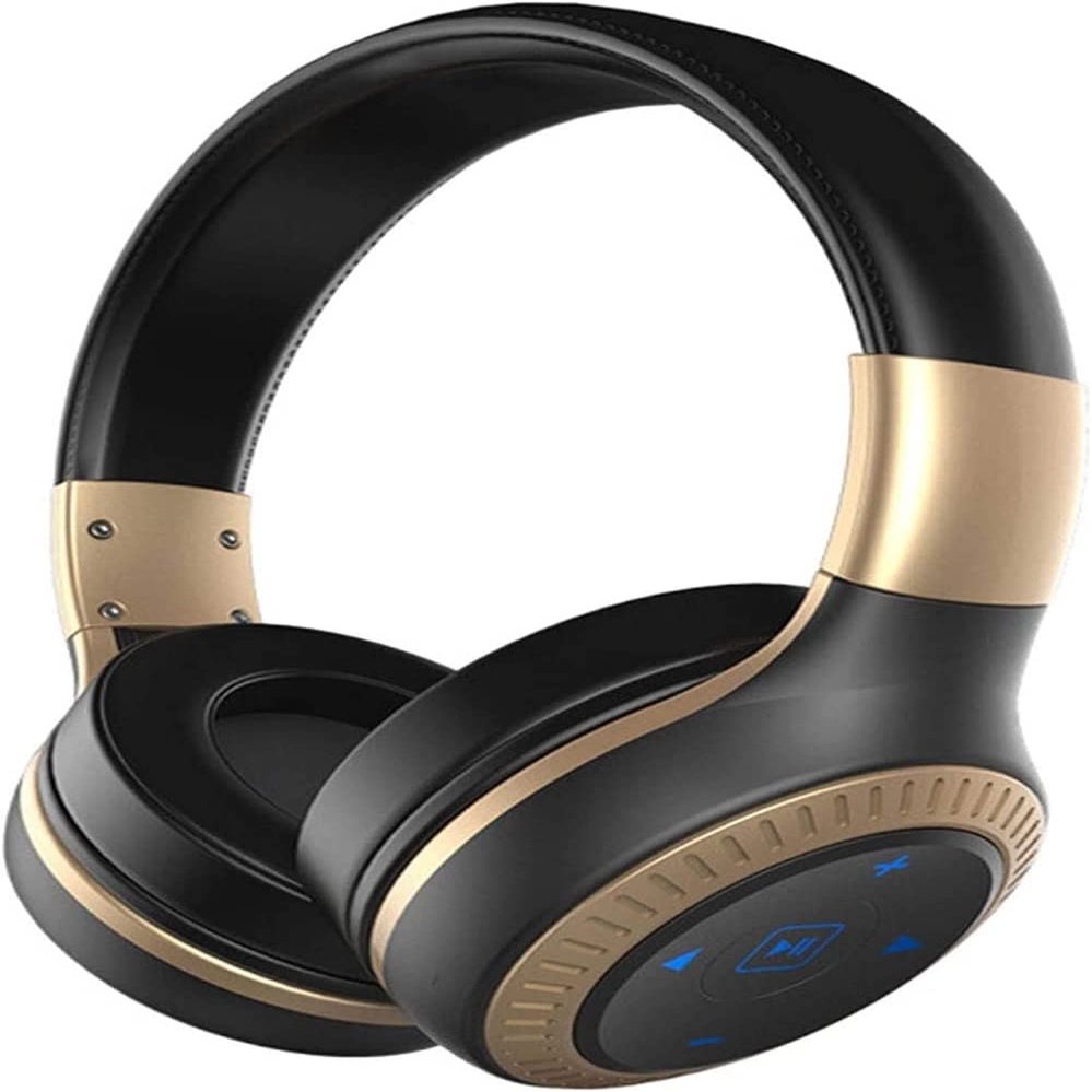 HOUDISAM Noise Cancelling Over-Ear Headphones with Microphone, Connectivity, and 8 Hours of Playtime