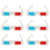 Uonlytech 100pcs Cardboard Glasses for Movies and Games Anaglyph Eyewear for for Birthdays and Festivals Enjoy Spectacular Visual view 1