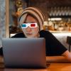 Uonlytech 100pcs Cardboard Glasses for Movies and Games Anaglyph Eyewear for for Birthdays and Festivals Enjoy Spectacular Visual view 2