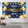 20X10ft Thank You Banner Photo Backdrop We Appreciate You Photography Background, Medical Assistant Decorations Employee Backdrops Photo Booth Prop Wall Decor Tablecloth view 3