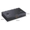 2 Port RCA to HDMI Converter, Dual AV to HDMI Converter, Plug and Play, for VCR DVD Player, TV and Projector view 2