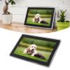 15.6in Digital Picture Frame, 128G Digital Photo Frame with Speakers, 16:9 Music and Video Clock Calendar Time Smart Electronic Picture Frames Slideshow (US Plug) view 4