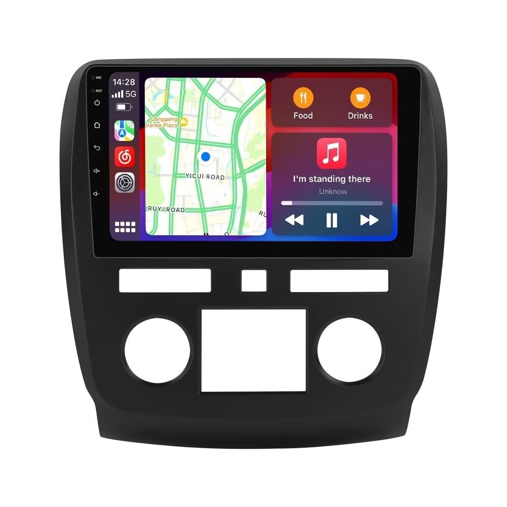 5GWiFi Upgrade Car Stereo Radio for Buick Enclave 2008-2012 - Biorunn 8-Core Wireless Carplay Android Auto GPS Navigation - 2GB+32GB 9 inch Touchscreen Blue-Tooth RDS FM AM DSP