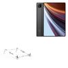 BoxWave Stand and Mount Compatible with Honor Pad GT Pro - Pocket Aluminum Stand 3-in-1, Portable Multi Angle Viewing Riser - Metallic Silver view 1