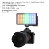 12W RGBWY LED Video Light, Camera Light, Fill Light with Cold Shoe Mount 2700 to 10000K 360 Rotating Stepless Dimming Video Fill Light for Photography view 2