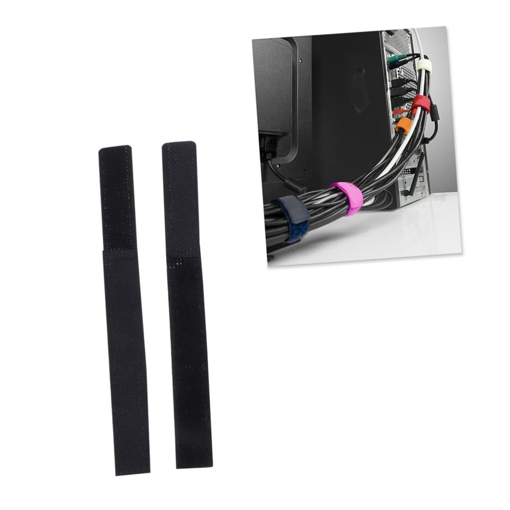CIYODO 10pcs Cable Clamp Management Tie Wire Covers for Cords Wall Cable Ties Reusable Hooks Loop Straps Straps for Electronic Device