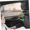 HOMSFOU Car Tablet Holder Headrest Mount for Tablets and Phones Rotatable Design for Backseat Convenience Compatible Car Models view 4