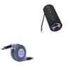 BoxWave Cable Compatible with Tronsmart Mirtune C2 Portable Outdoor Speaker - miniSync - USB-A to USB Type-C, Retractable Cable 5 Pre-Set Lengths Avoid Tangles view 1