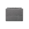 Microsoft Surface Pro Keyboard with Pen Storage for Surface Pro 11, 9 and 8, Glass Touchpad, Copilot Key, Precise Control and Navigation, Alcantara Material, Platinum view 1