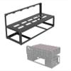 8 GPU Mining Rig Frame, Stainless Steel Mining Case Rig, Stackable Mining Rack, Easy to Install, Strong Structure, Mining Open Air Frame for Crypto Coin view 1