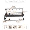 8 GPU Mining Rig Frame, Stainless Steel Mining Case Rig, Stackable Mining Rack, Easy to Install, Strong Structure, Mining Open Air Frame for Crypto Coin view 4