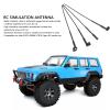 Simulation Antenna, 4pcs Decoration Accessories Compatible with UTB10 Capra RC Crawler Car Increase Authenticity view 2