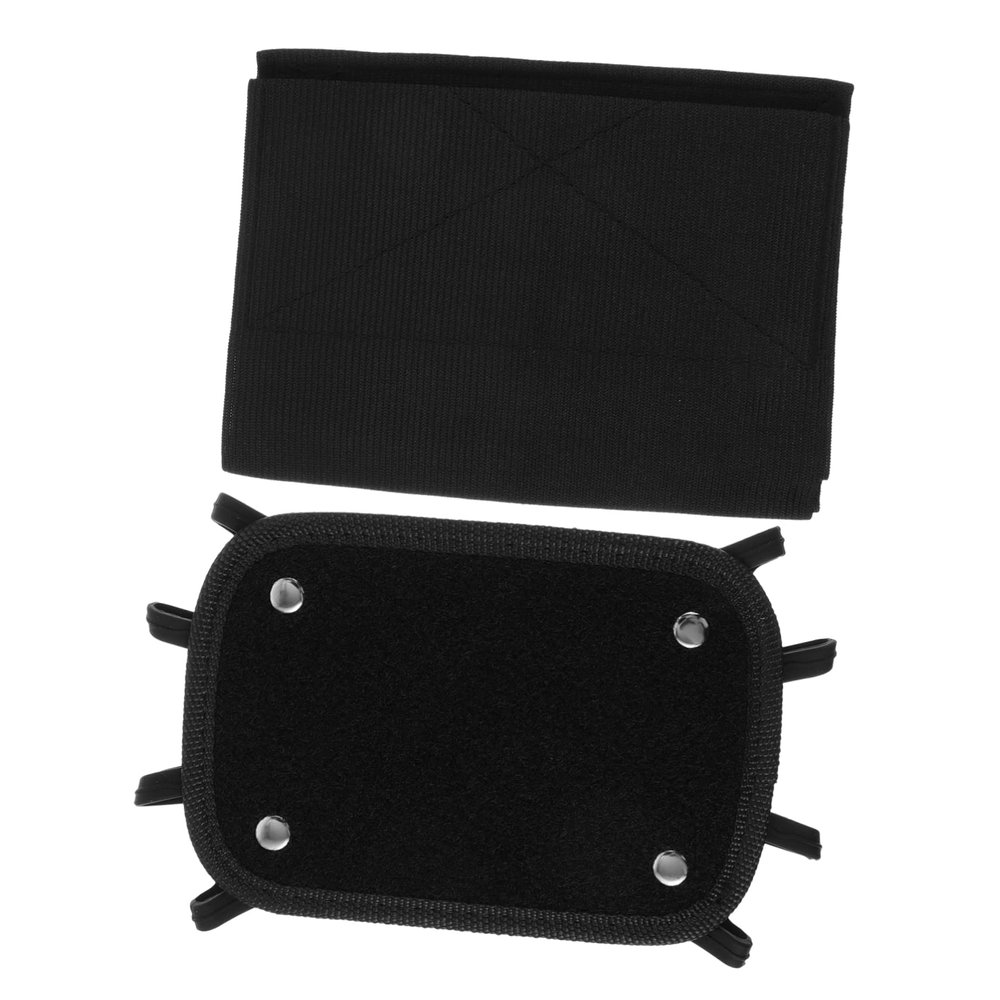 HOMSFOU Tablet Headrest Mount for Car Adjustable Backseat Holder for Phones Tablets Rotatable Cradle Mesh Easy Install Without Tools for Road Trips