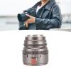 10mm T2.1 Cinema Lens, APS C 260 Degree Ultra Long Focus Large Aperture, Manual Focus Cine Lens for R RP R5 R6 R3, Cinema Lens with Half Frame, Optical Glass, 10mm Focal Length view 4