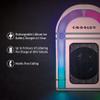 Crosley CR3046A-PI Mini Jukebox Portable Bluetooth Speaker with LED Lights and Microphone, Pink view 2
