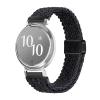 14mm Loop Sliding Nylon Woven Strap for Garmin Lily 2 Women's watch strap(09 black graphite) view 1
