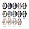 14mm Loop Sliding Nylon Woven Strap for Garmin Lily 2 Women's watch strap(09 black graphite) view 3