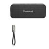 BoxWave Cable Compatible with Tronsmart T2 Plus Upgraded Portable Outdoor Speaker - USB Type-C Keychain Charger, Key Ring USB Type-C to Type-A 8 in USB Cable - Jet Black view 1