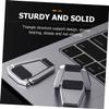 HOMSFOU Aluminum Alloy Laptop Stand Tilt for Enhanced Ergonomics Notebook Riser for Improved Heat Dissipation and Stability Random Small Pads Included view 3