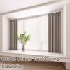 Curtain Track Aluminium Alloy Heavy Duty Ceiling Curtain Track System with Silent Rollers Double Rails 3.3-16.4ft for Living Room Bedroom Balcony Bay Window view 2