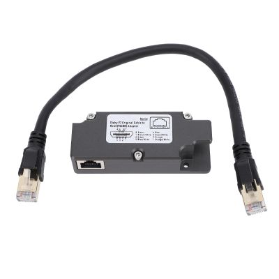 CHEOTIME Ethernet Adapter for Rectangle, Dishy V2 to RJ45 Adapter Stable Network Connection Ethernet Adapter for GEN2 Rectangle Dish Satellite Internet V2