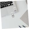 HOMSFOU 2pcs Computer Stand for Laptop Swivel Laptop Stand Storage Notebook Holder Adjustability view 4