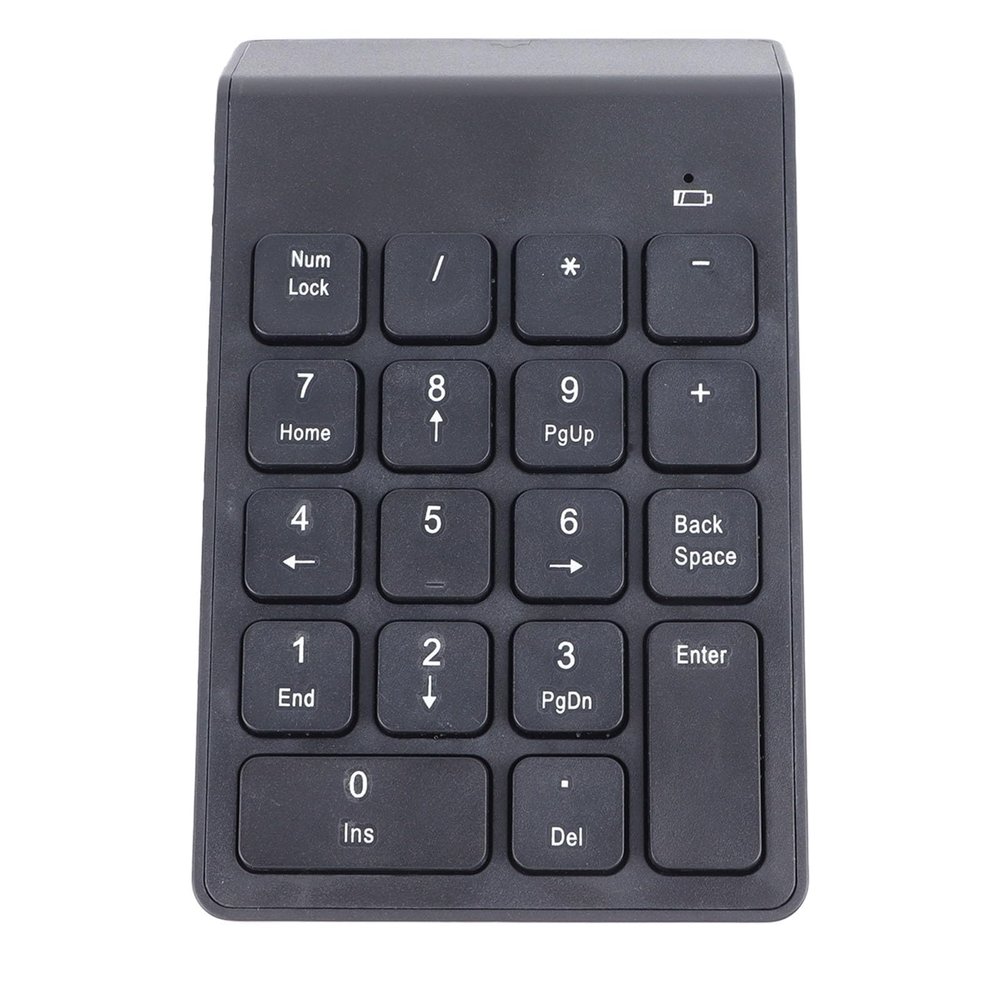MOTOULAX Numeric Keypad High Precision Lightweight Compact Easy Connection Numeric Keypad 18 Keys