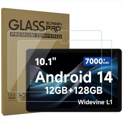 AKNICI 2-Pack Tempered Glass Screen Protector for ALLDOCUBE iPlay 60S Tablet 10 Inch, Ultra Clear Transparency Anti-Scratch 9H Hardness