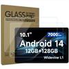 AKNICI 2-Pack Tempered Glass Screen Protector for ALLDOCUBE iPlay 60S Tablet 10 Inch, Ultra Clear Transparency Anti-Scratch 9H Hardness view 1