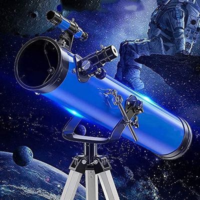 Ultra Hd, Beginner Astronomy Telescope for Adults with Adjustable Tripod,114mm Large Diameter,Portable Travel Astronomy Telescope for Adult Students and