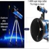 Ultra Hd, Beginner Astronomy Telescope for Adults with Adjustable Tripod,114mm Large Diameter,Portable Travel Astronomy Telescope for Adult Students and view 3