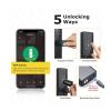 KIEEQGAK TUYA Electronic LockWiFi Smart Door LockFingerprint LockPassword IC Card Key USB Charging Smart Home(160,Red Bronze) view 3