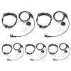 5 Pack Tactical Throat Mic Headset Earpiece for Baofeng UV5R UV5R+ UV-82 UV-82HP BF-888S Walkie Talkie Acoutic Tube Earpiece PTT for Kenwood 2 Way Radio view 1