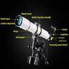 Ultra Hd, Telescope Refractive Astronomical High-Power Professional Deep Dpace Automatic Tracking,A,Telescope view 3
