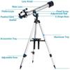 Ultra Hd, Telescopes Outdoor Astronomical Telescope 675x High Magnification Astronomical Refractive Zooming Telescope for Space Celestial Observation for Beginners view 2