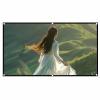 16:9 Projector Screen 130 Inch, Portable Foldable Projection Screen Anti-Crease Movies Screen for Home Outdoor Indoor Theater(130in(290x160cm)) view 1