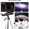 Ultra Hd, Astronomical Telescope for Beginners,400/70Mm Refractor Monocular Telescopes,with Adjustable Tripod,Phone Adapter,Planetary Multiplier and Carry Bag view 3