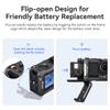 Metal Protective Case Cage & Lens Cap for DJI Action 5 Pro/4/3, Camera Expansion Adapter Horizontal and Vertical Shooting Mount Aluminum Alloy Housing Frame Cover Shell for Action 5 Pro/4/3 view 4