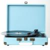 3 Speed Suitcase Turntable with Speakers Portable Vinyl Record Player with RCA Audio Output and AUX Audio Input,Support 7/10/12 Inch Record, 33/45/78rpm Speed, view 1