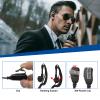 5 Pack 2-Pin Swivel G Shape Earpiece Headset with Mic Ptt for Baofeng UV-5R BF-888S BF-F8HP UV-82 UV-82HP Ear Piece Headset Mic for Kenwood TK-2107 TK-3107 Walkie Talkie view 4