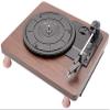 3 Speed Turntable,Portable Vinyl Record Player with RCA Output&Aux Input and Headphone Jack, view 3