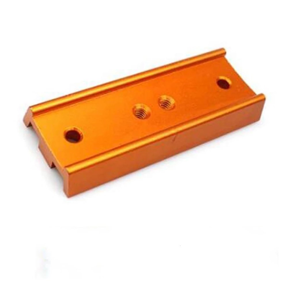 107mm Long Plate Yellow/Orange Astronomical Telescope Accessories Mounts(Orange)