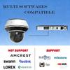 4K 8MP Mini PTZ Dome PoE IP Camera Outdoor Pan Tilt 5X Optical Zoom, 2.7-13.5mm Motorized Varifocal Lens, H.265, Ceiling/Wall Mounting, Compatible with Uniview NVR, NDAA, Black view 2