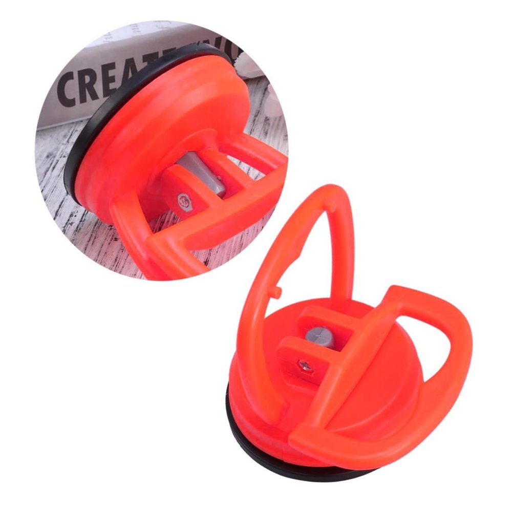 FUNOMOCYA Heavy Duty Cup Tool for LCD Screen Opening and and Grip for Lifting for All Smooth Orange