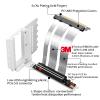 GIGA-MEGA PCIe X16 GEN5 Riser Cable with GPU Vertical Mount Bracket PCIe 5.0 for Future RTX5090 (White Bracket) view 2